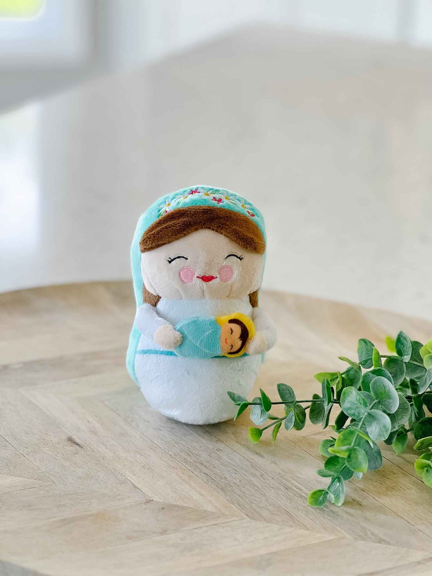 Mini Mother Mary Plush Doll