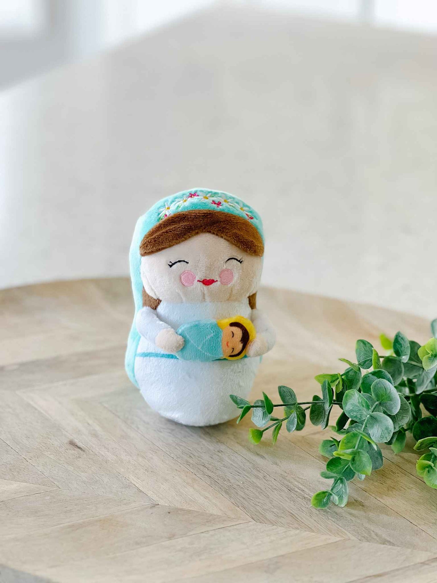 Mini Mother Mary Plush Doll