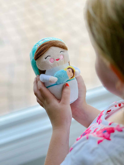 Mini Mother Mary Plush Doll