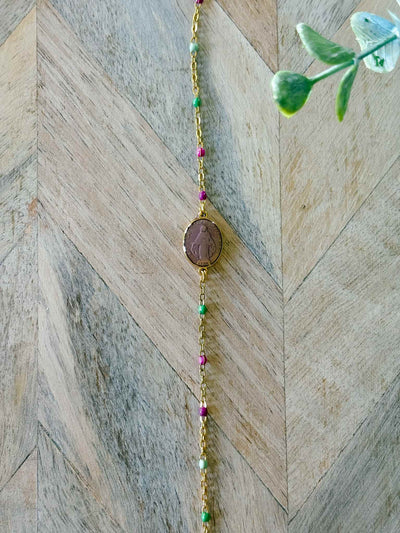 Mini Santa Bracelet - Basilic (Plum)