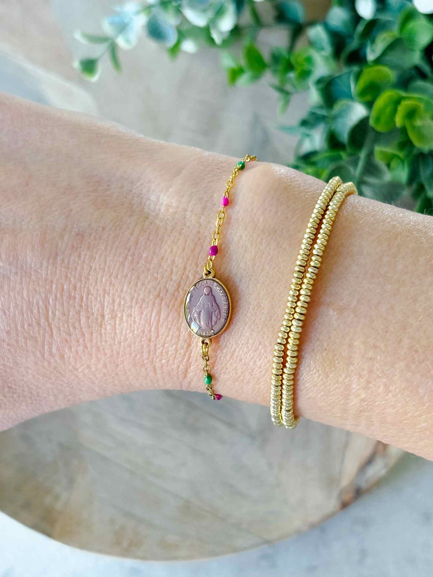Mini Santa Bracelet - Basilic (Plum)