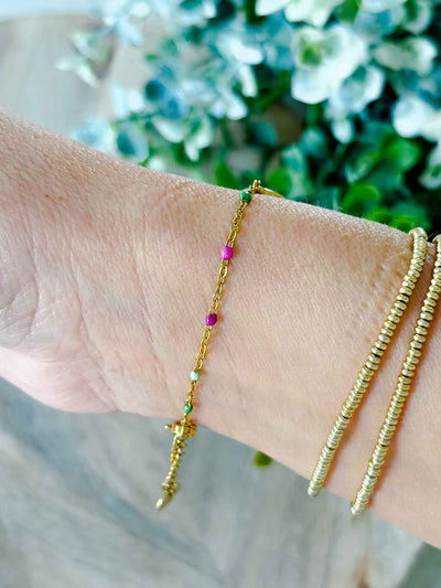 Mini Santa Bracelet - Basilic (Plum)