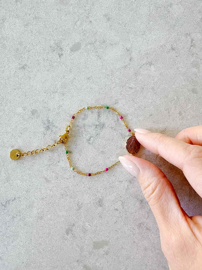 Mini Santa Bracelet - Basilic (Plum)
