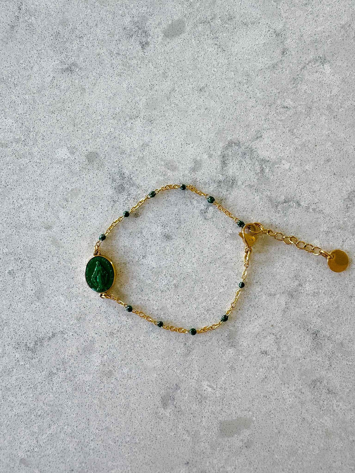 Mini Santa Bracelet - Forrest Green