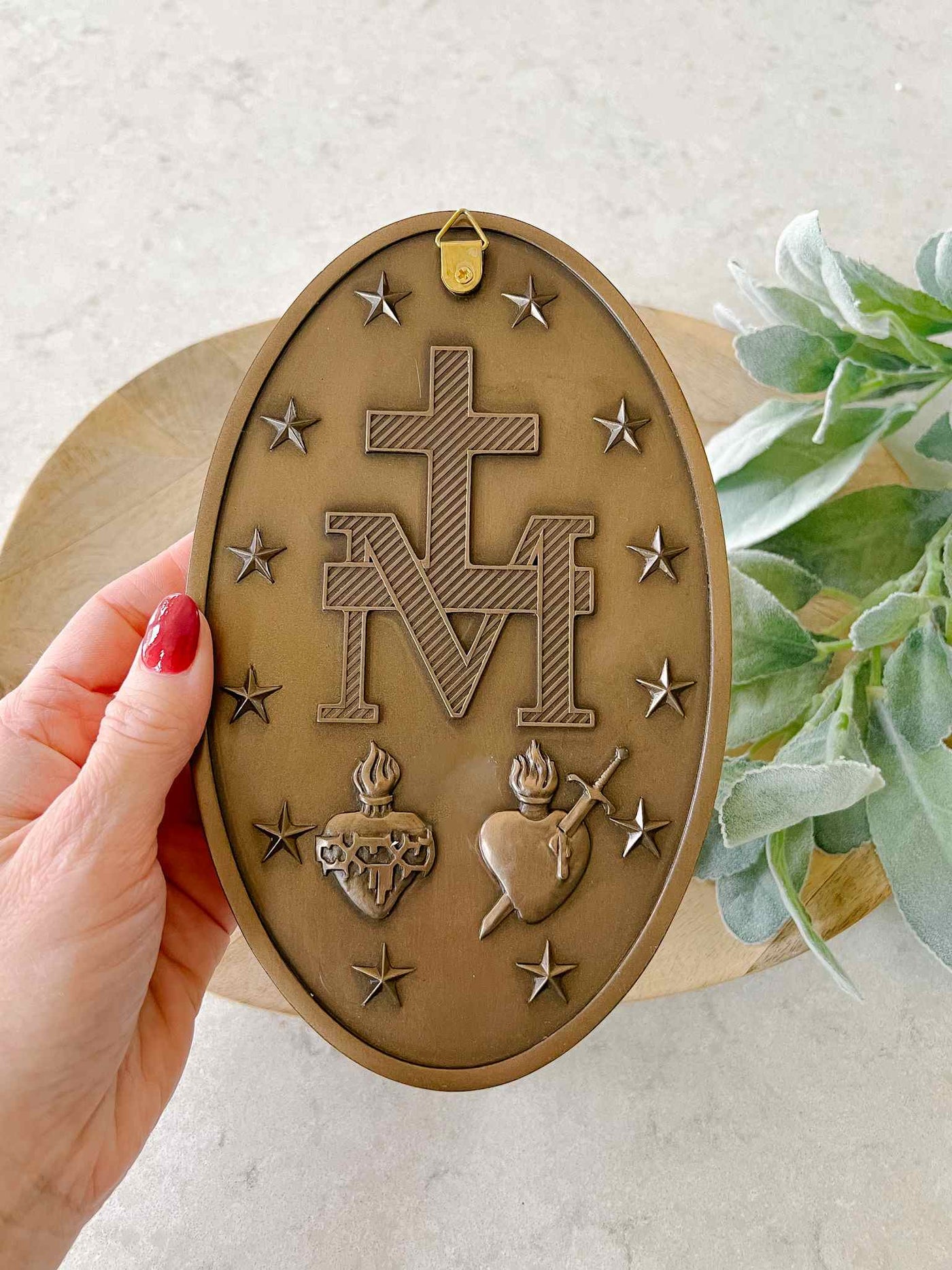 Miraculous Medal Wall Plaque