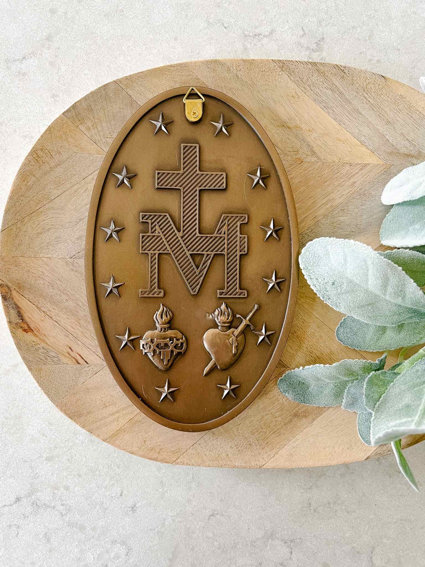 Miraculous Medal Wall Plaque