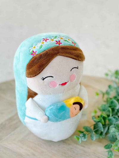 Mother Mary Plush Doll