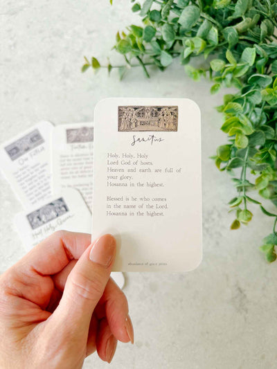 Oremus Latin Prayer Card Collection