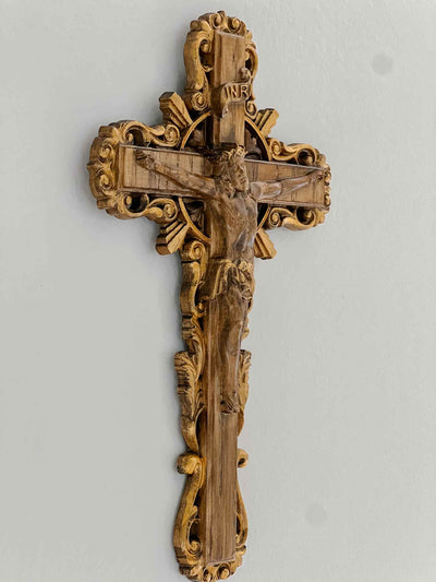 Ornate Crucifix - Gold