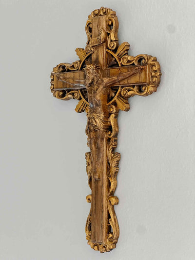 Ornate Crucifix - Gold