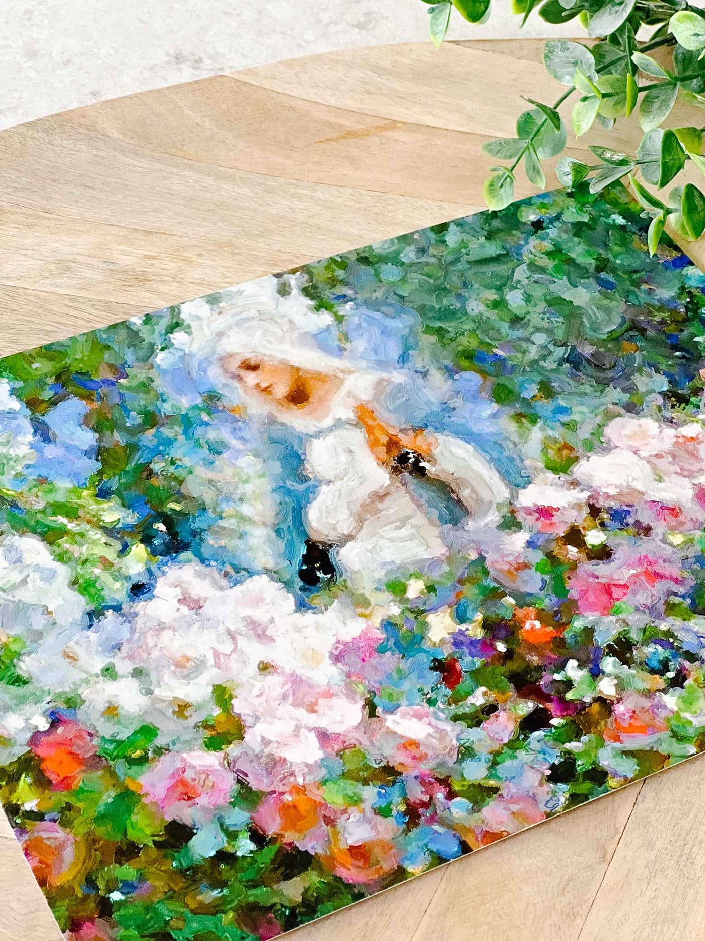 Our Lady Among the Flowers