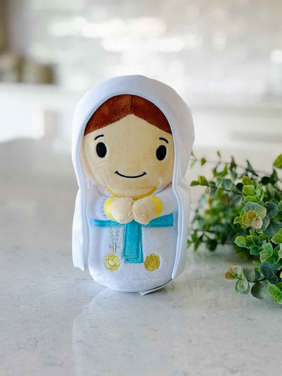 Our Lady Lourdes - Catholic Plush Doll