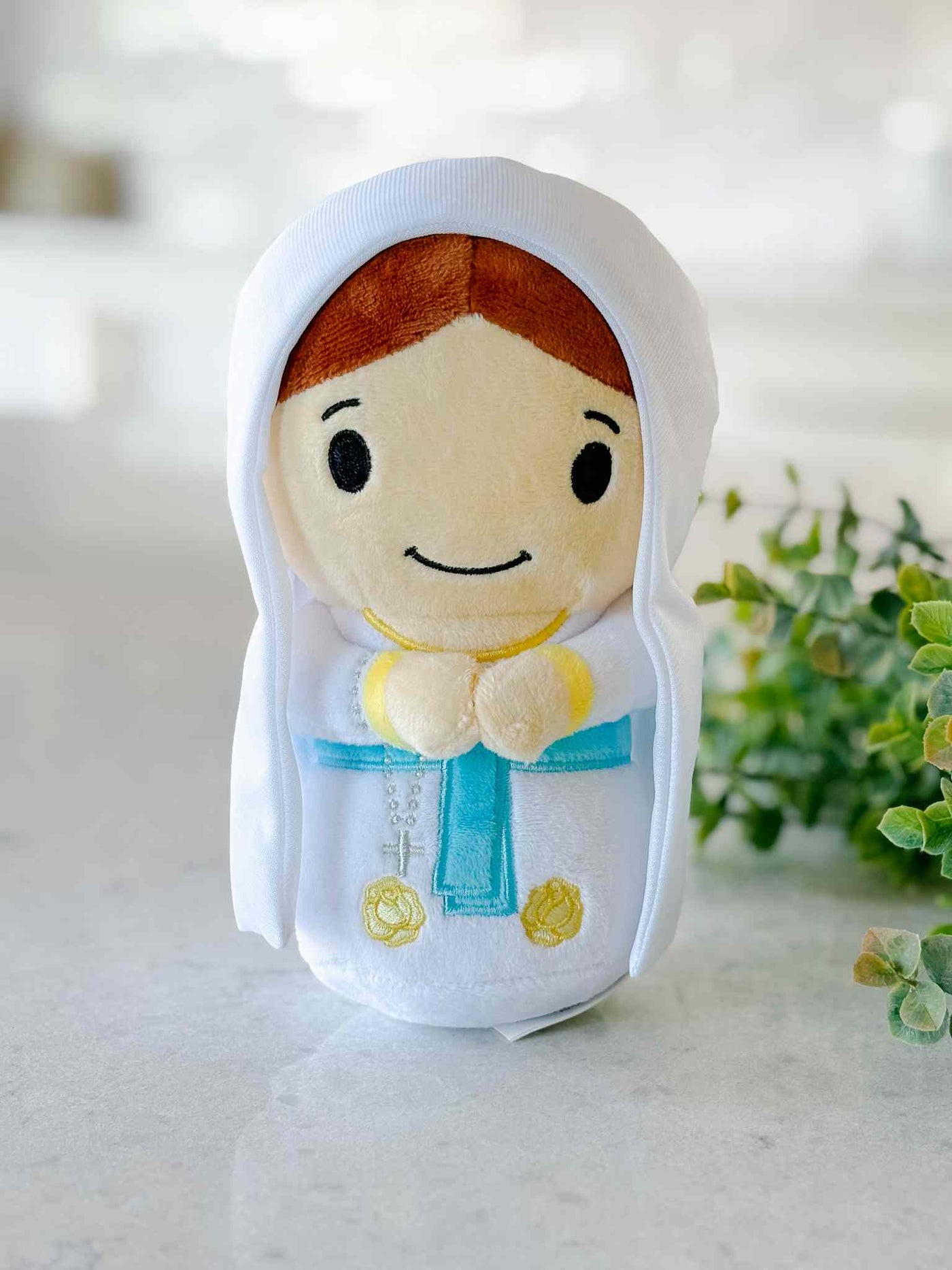 Our Lady Lourdes - Catholic Plush Doll