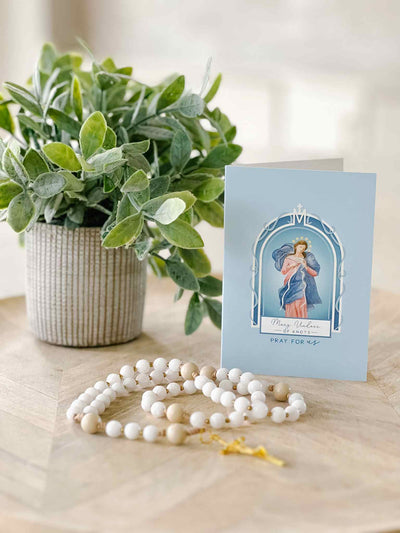 Our Lady Undoer of Knots - Prayer Card