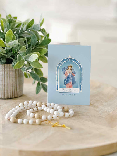 Our Lady Undoer of Knots - Prayer Card