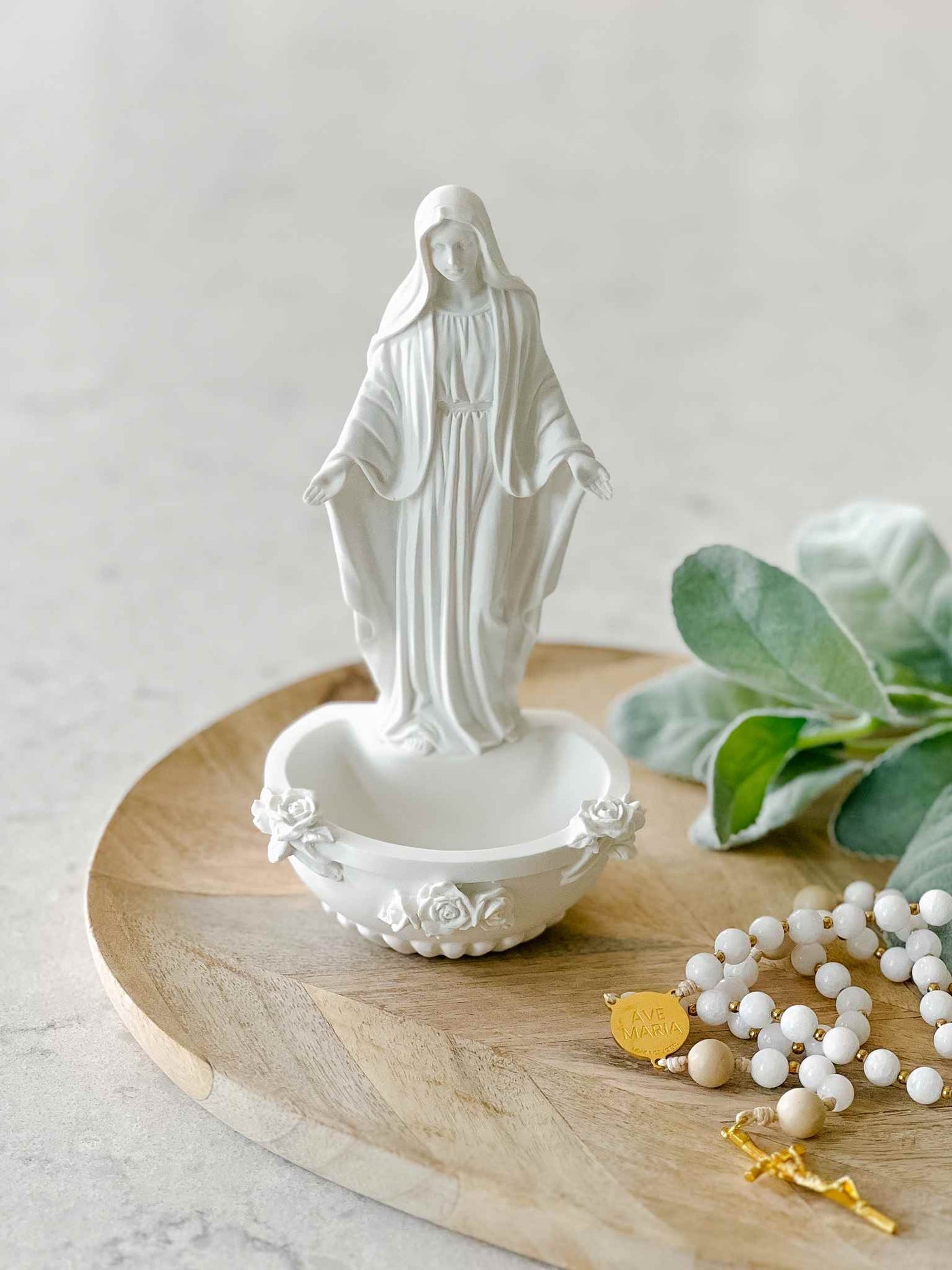 Our Lady of Grace Holy Water Font