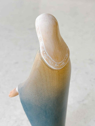 Our Lady of Grace - Painted Wooden Statue