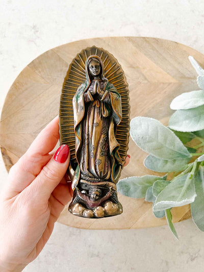 Our Lady of Guadalupe - Bronze Statue