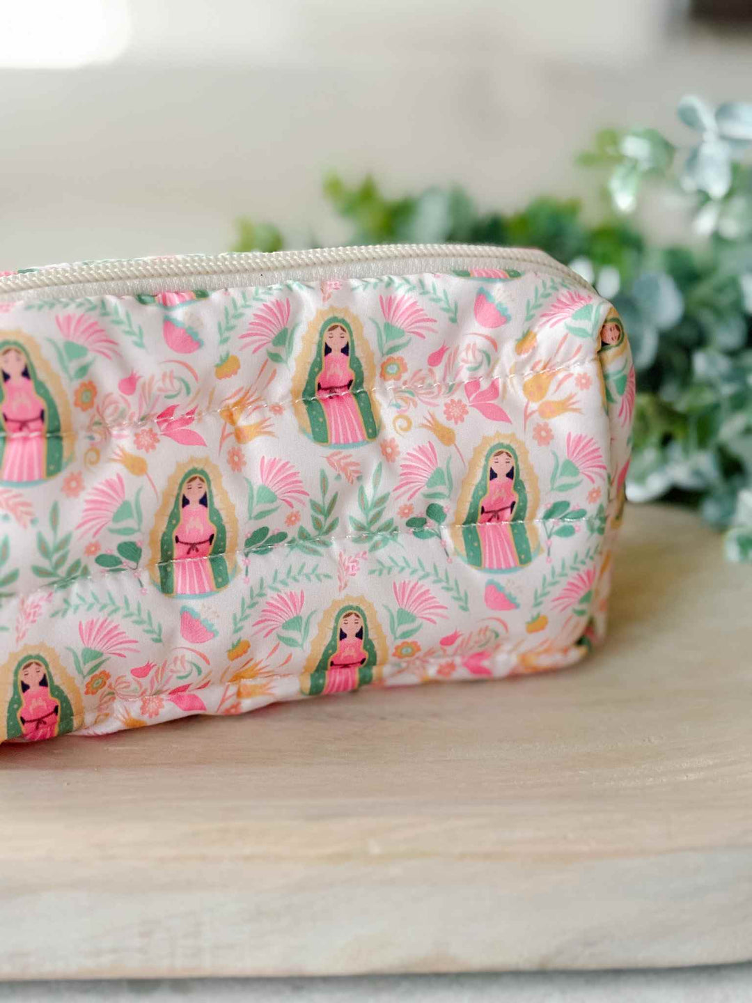 Our Lady of Guadalupe Puffer Pouch