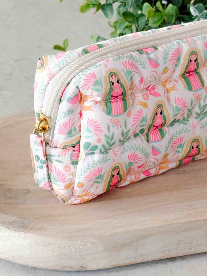 Our Lady of Guadalupe Puffer Pouch