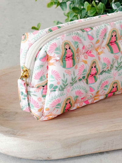 Our Lady of Guadalupe Puffer Pouch