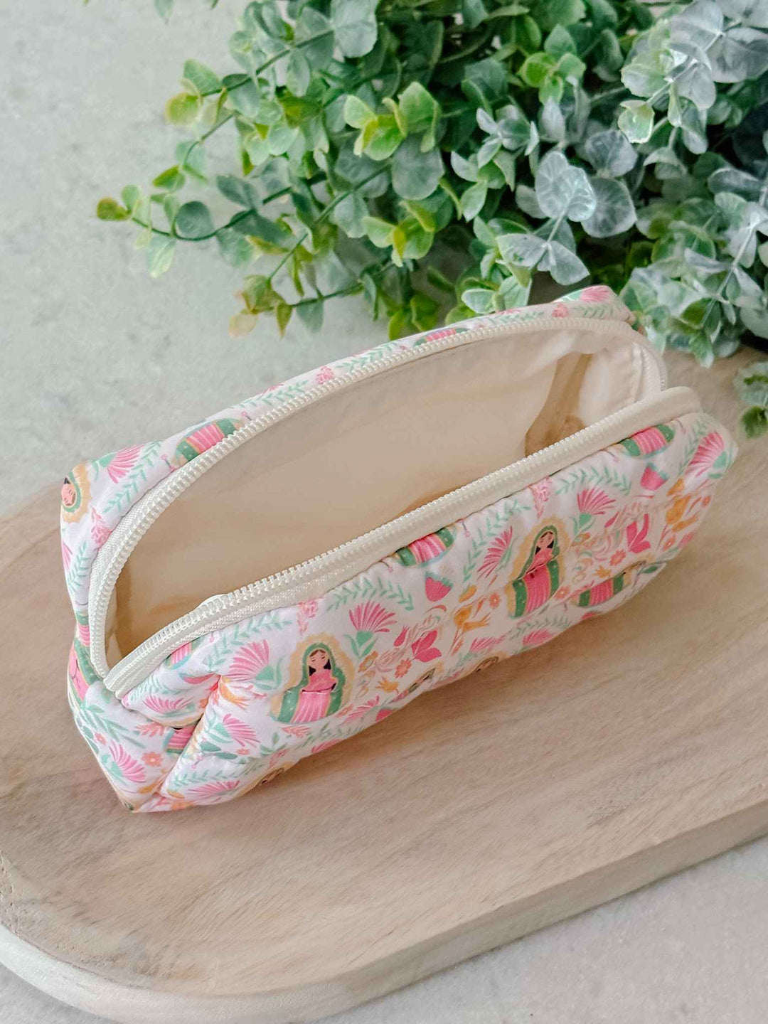 Our Lady of Guadalupe Puffer Pouch