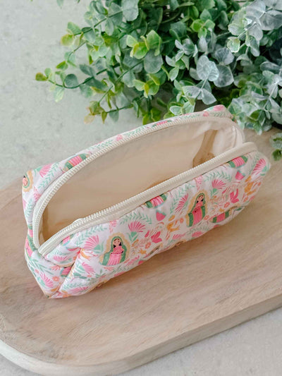 Our Lady of Guadalupe Puffer Pouch