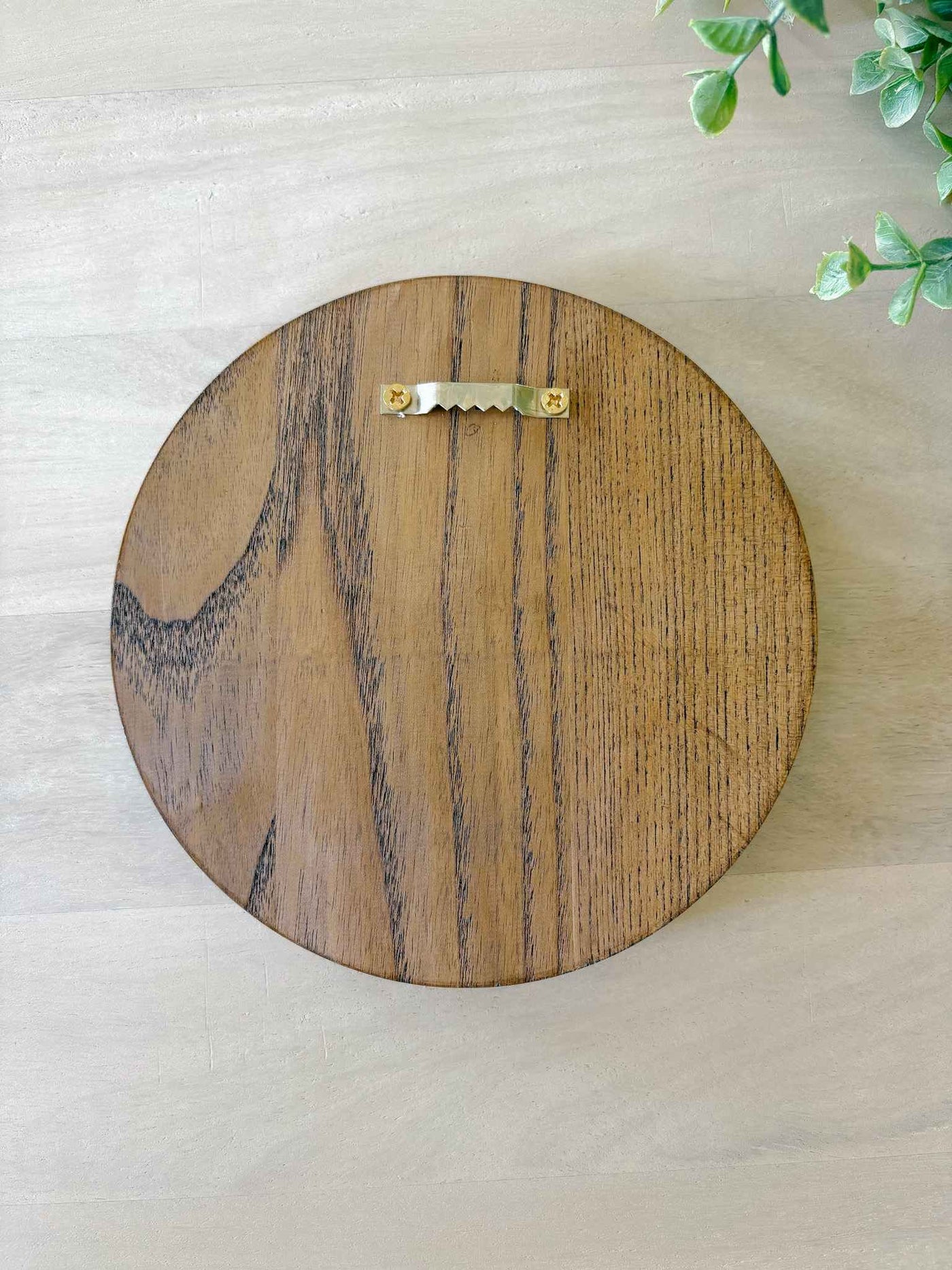Our Lady of Lourdes Wooden Plaque