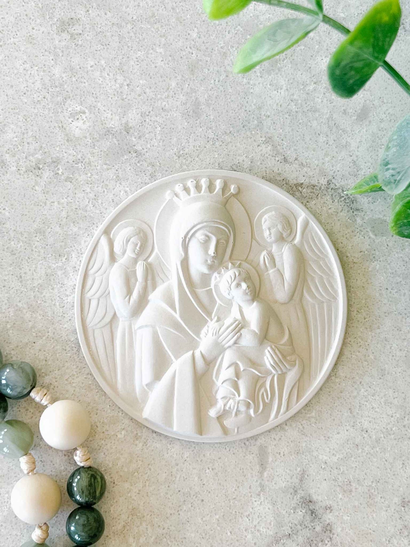 Our Lady of Perpetual Help - Intaglio