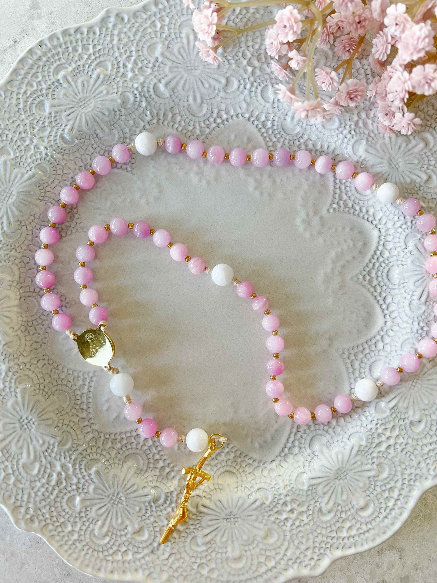 Violet Rosary - Mary's Humility