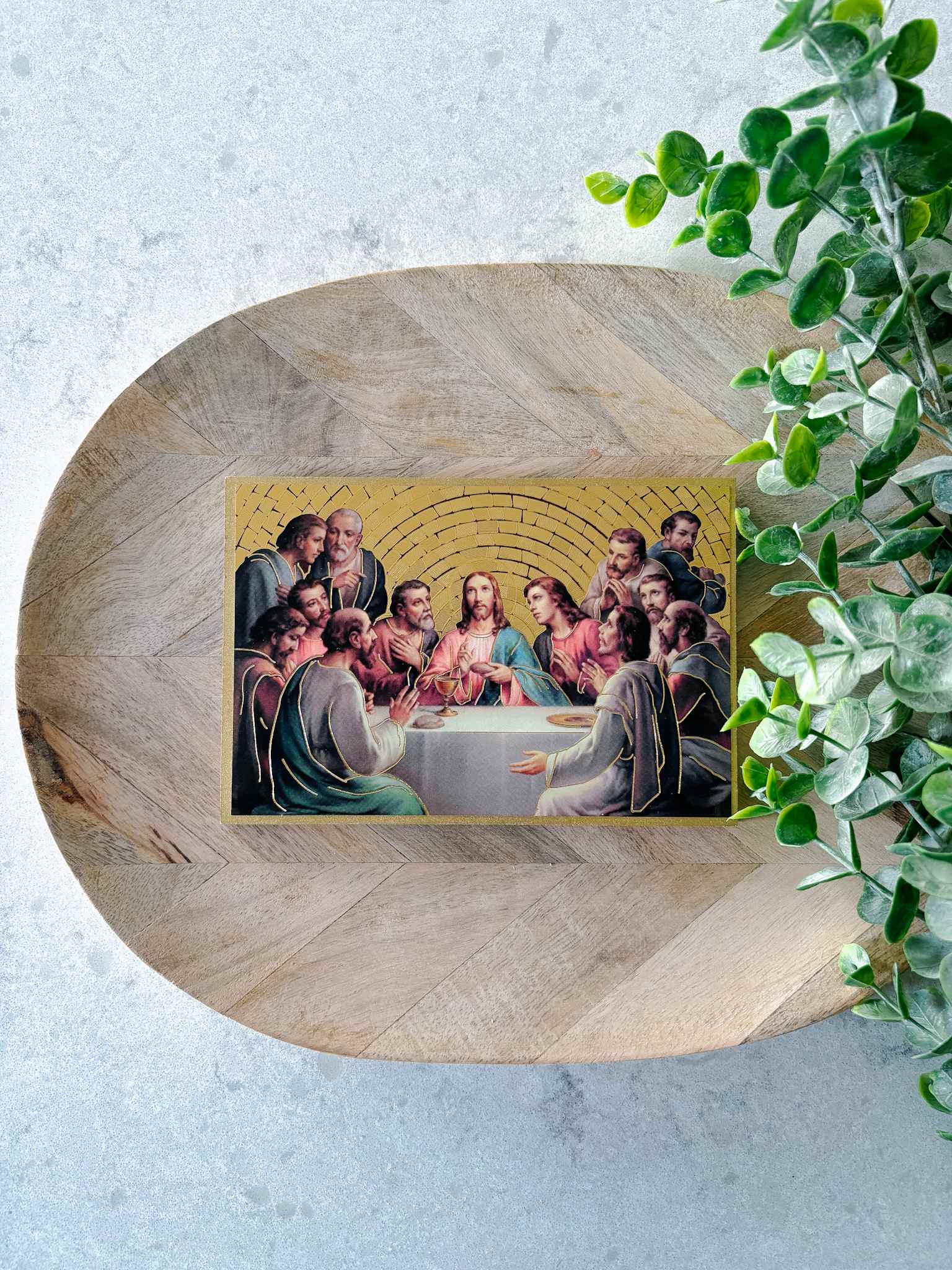 Petite Last Supper Plaque