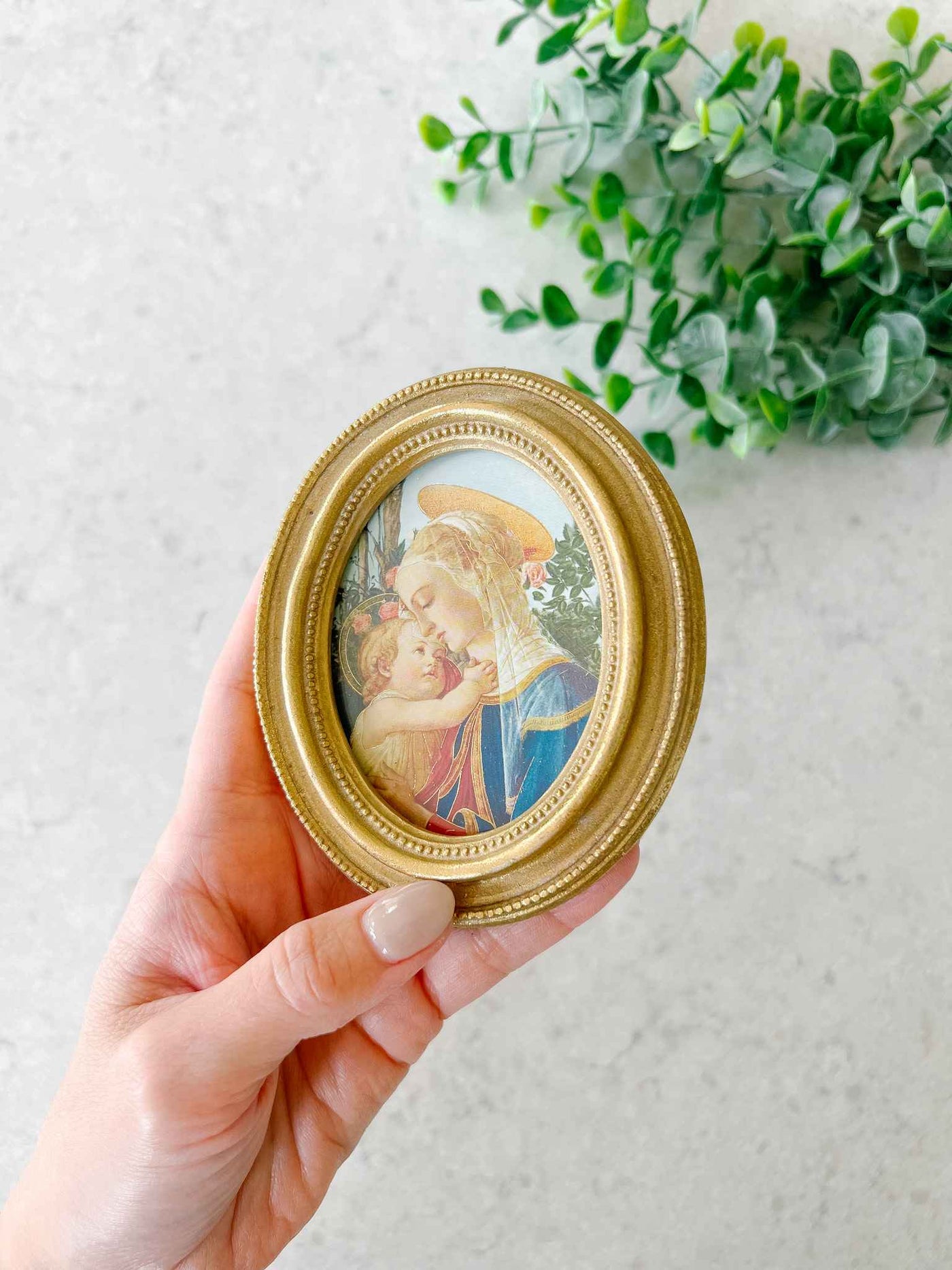 Petite Madonna and Child - Framed