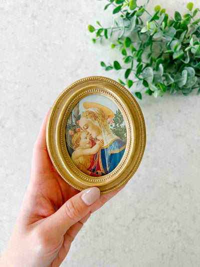 Petite Madonna and Child - Framed