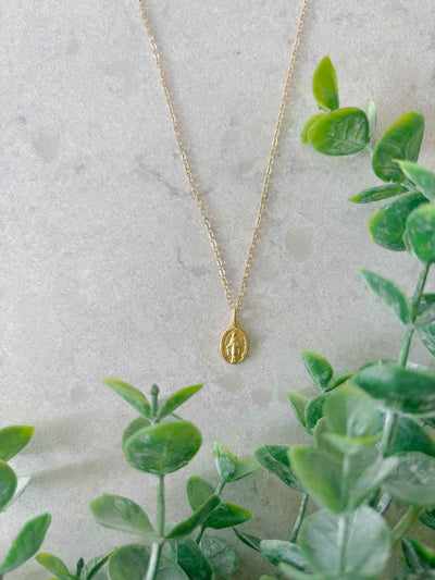 Petite Miraculous Medal Necklace