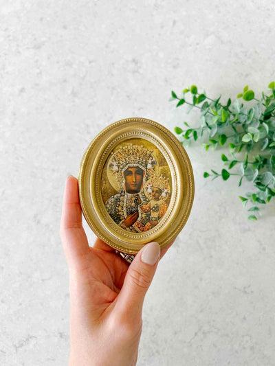 Petite Our Lady of Czestochowa - Framed