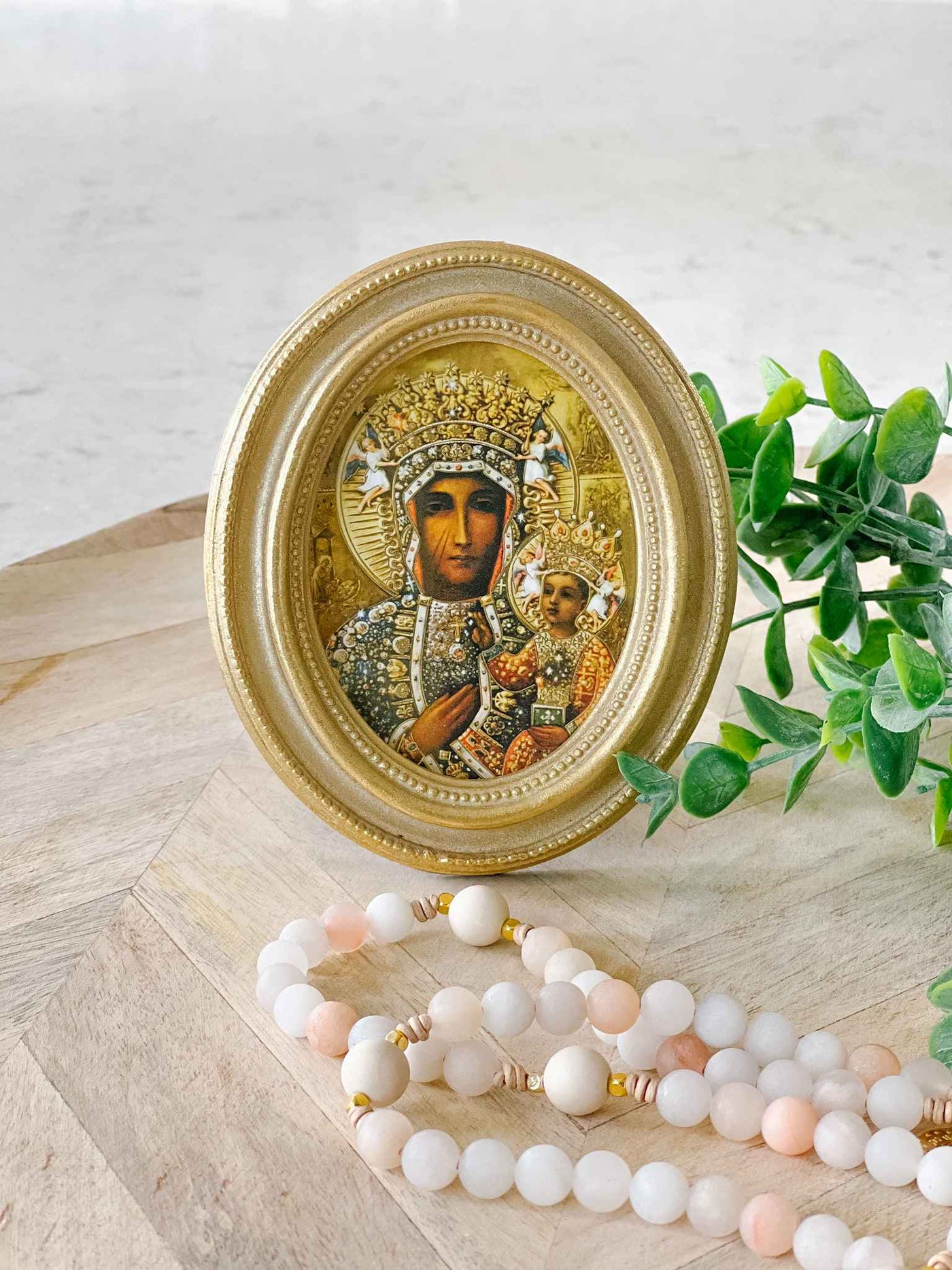 Petite Our Lady of Czestochowa - Framed