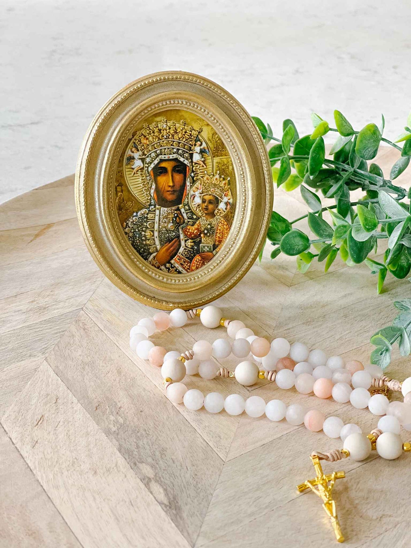 Petite Our Lady of Czestochowa - Framed