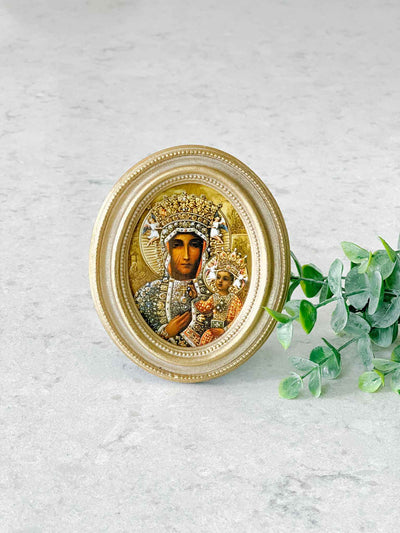 Petite Our Lady of Czestochowa - Framed