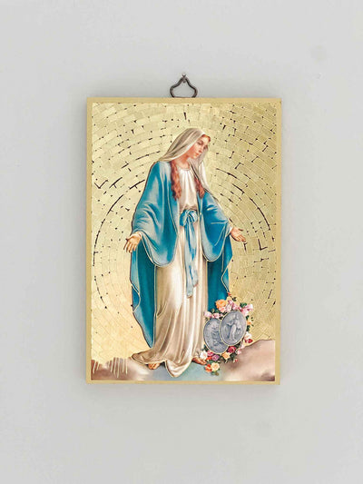 Petite Our Lady of Grace Plaque