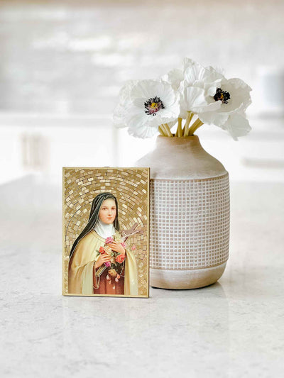 Petite St. Therese of Lisieux Plaque