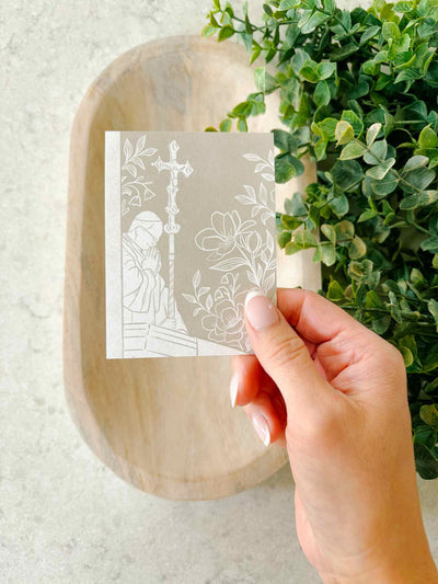 Pope Leo XIV Prayer Card