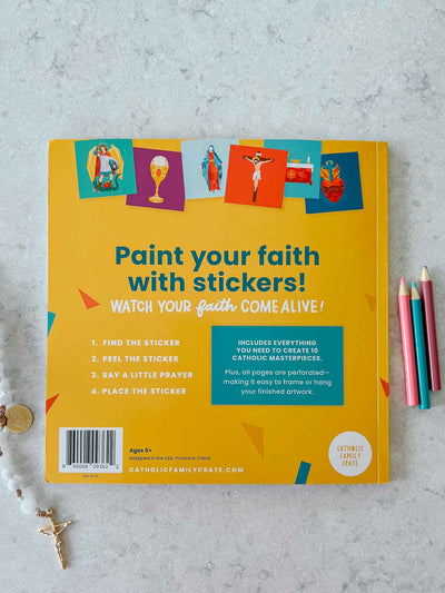 Pray By Sticker - Activity Book