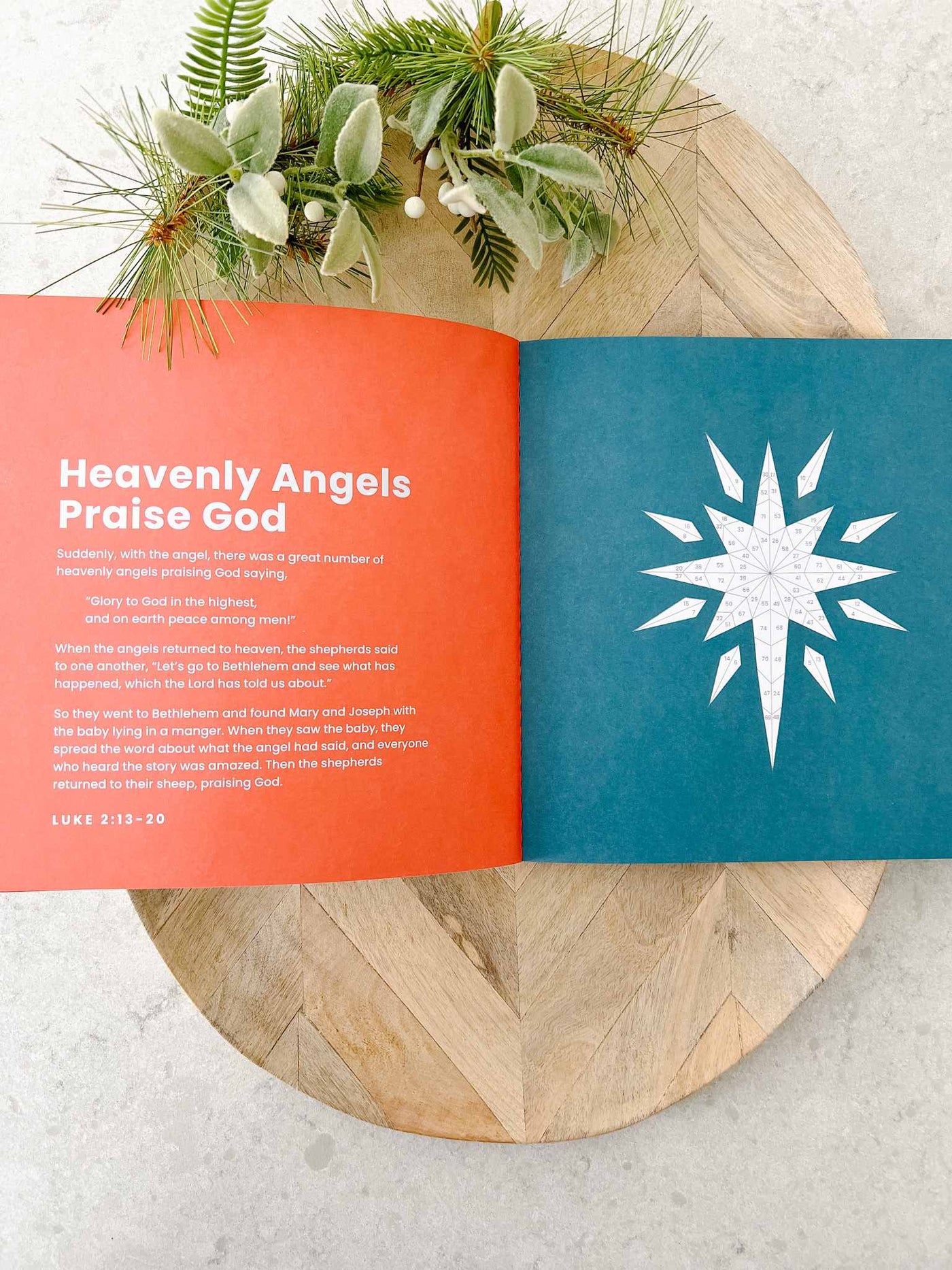Pray By Sticker Christmas - Activity Book