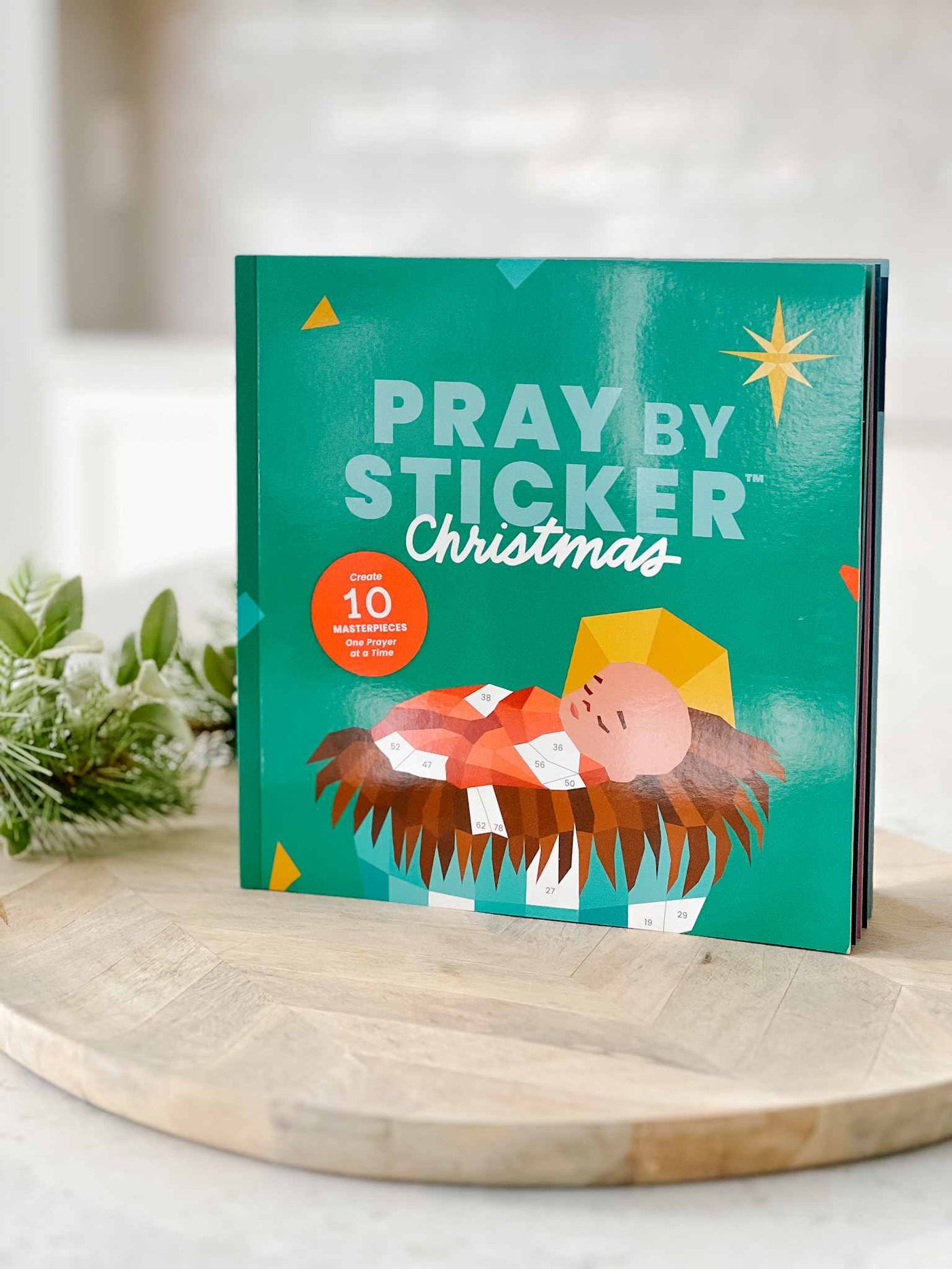 Pray By Sticker Christmas - Activity Book