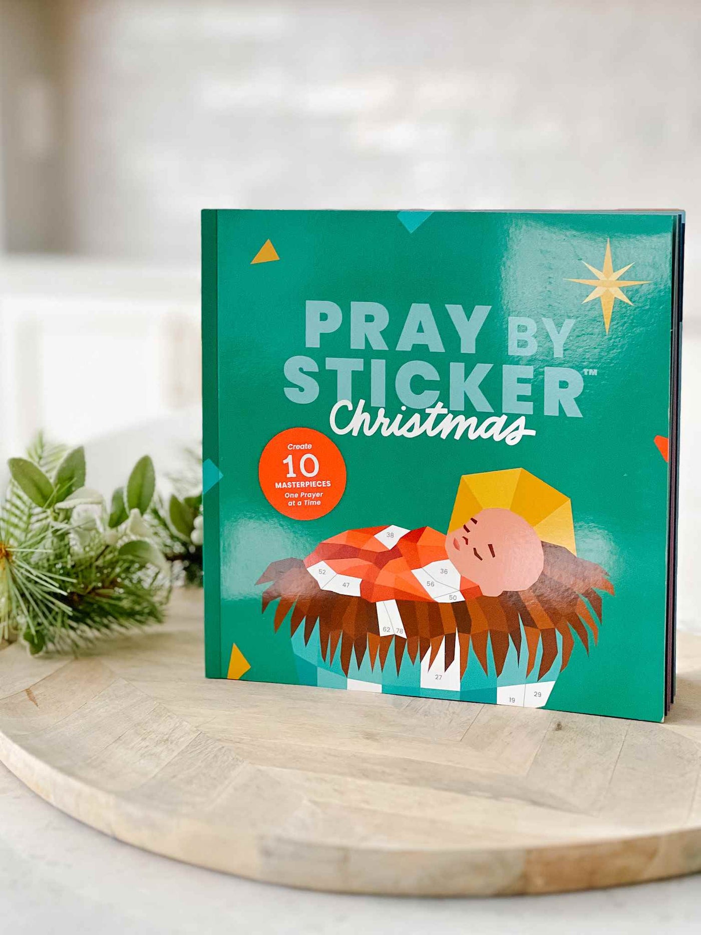 Pray By Sticker Christmas - Activity Book