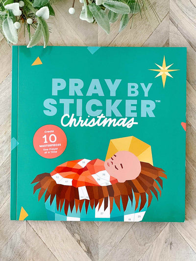 Pray By Sticker Christmas - Activity Book