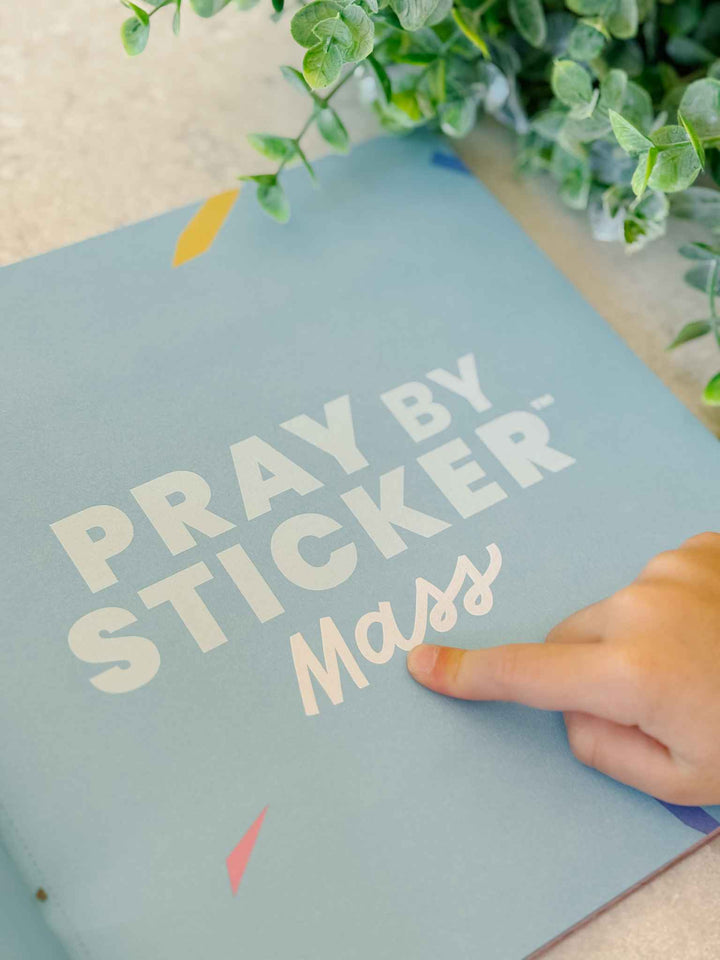 Pray by Sticker: Mass Sticker Book