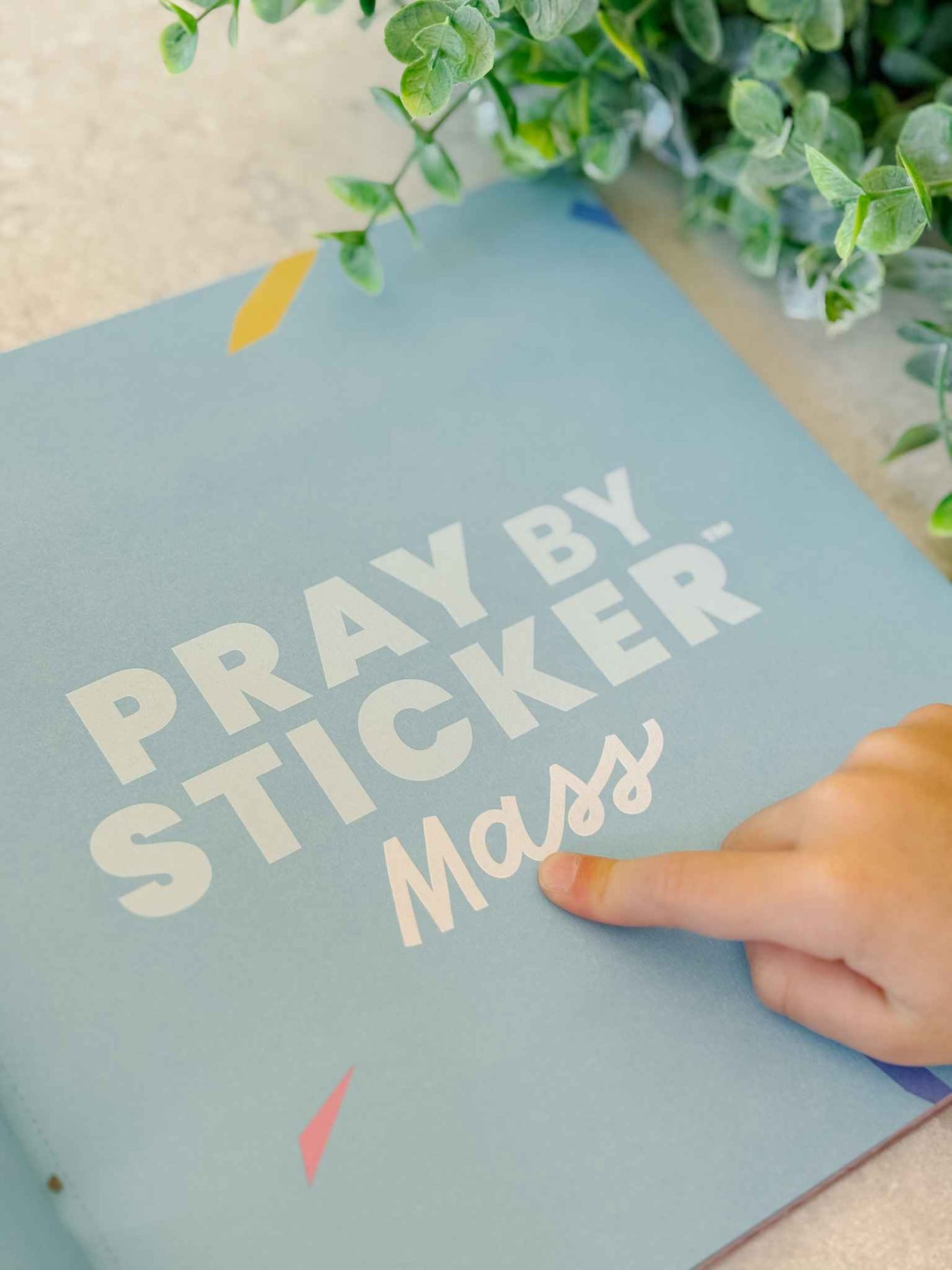 Pray by Sticker: Mass Sticker Book – House of Joppa