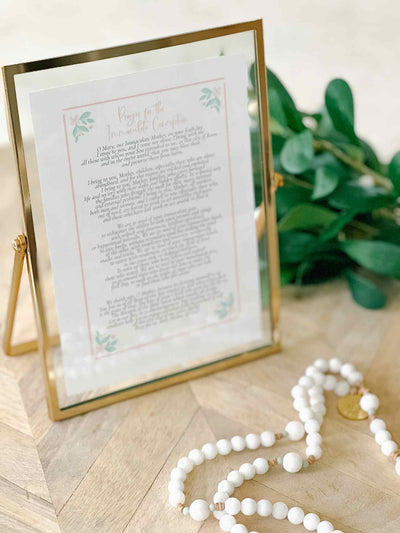Prayer for the Immaculate Conception - Free Printable