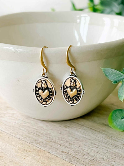 Sacred Heart Earrings